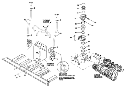 Fuel System Lp Vapor 4.6l 80kw Diagram and Parts List for CT08046ANSN (3507V24654)(2007) Generac Generator