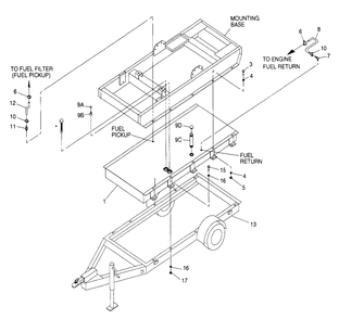 Part Location Diagram of 0D4454 Generac Kit Gr Unit Mtg Hardware