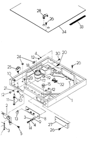 Blower Shroud Diagram and Parts List for 6244-2  Generac Generator
