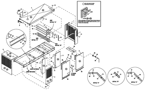 Ev Enclosure C5 Emission Diagram and Parts List for ET10068GVAC (6736177 - 9116450)(2014) Generac Generator