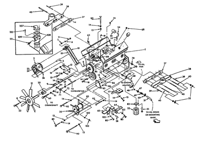 Liter Engine 5.7 (Part 2) Diagram and Parts List for 9303-7  Generac Generator