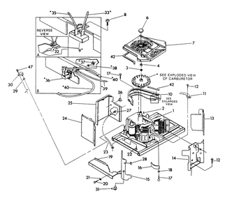 Engine Enclosure Diagram and Parts List for 9067-9  Generac Generator