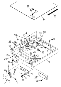 Blower Shroud Diagram and Parts List for 6245-0  Generac Generator