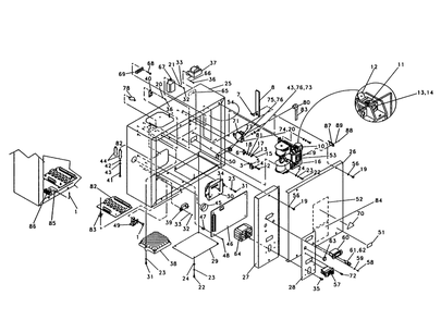 Part Location Diagram of 84464 Generac Micro-Switch