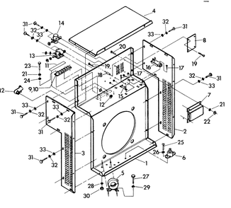 Back Of Control Panel Diagram and Parts List for 9134-2  Generac Generator