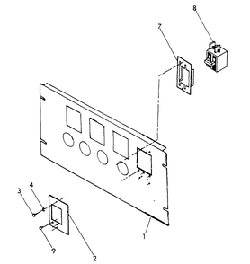 Circuit Breaker Diagram and Parts List for 0611-4  Generac Generator