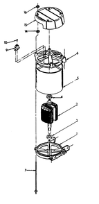 Generator Diagram and Parts List for 9007-7  Generac Generator