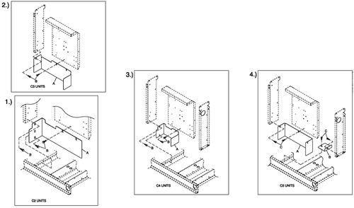 C4 Cb Connection Box Shielding C2/C4 Diagram and Parts List for CT06030ANSN (0508V27088)(2008) Generac Generator