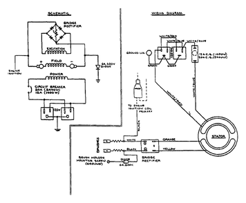 Electrical Schematic And Wiring Diagram No 67226 Diagram and Parts List for S1600 (8839-0)(8839-0) Generac Generator