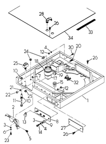 Blower Shroud Diagram and Parts List for 6246-4  Generac Generator