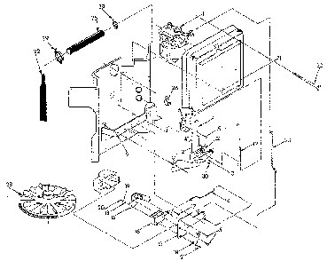 Part Location Diagram of 74962E Generac SPRING,GOV 2300 PURP