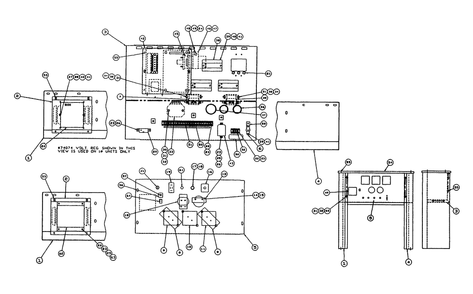 Control Panel Diagram and Parts List for 9324-4  Generac Generator