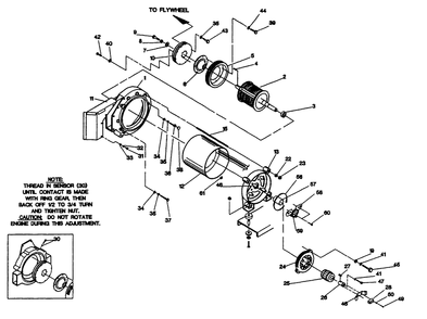 Generator Diagram and Parts List for 9469-3  Generac Generator