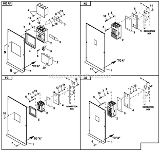 Ev Conbox C5 Nexus (2) Diagram and Parts List for HT08054JNAX (3000089944)(2016) Generac Generator