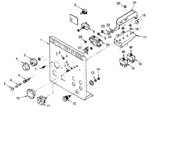 Part Location Diagram of 56126 Generac Internal Shakeproof Washer