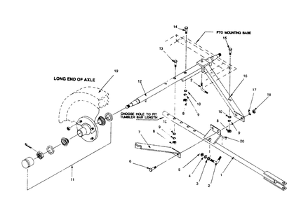 Part Location Diagram of 26711 Generac Arm Support