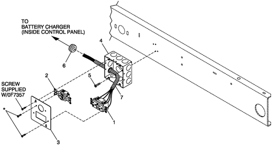 120v/240v Util Conn Iqt Diagram and Parts List for QT04554ANNNA (4501308 - 4636811)(2006) Generac Generator