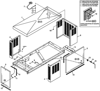 Enclosure C1 Cpl Diagram and Parts List for ST02516ANAN (4661570 - 4734567)(2007) Generac Generator