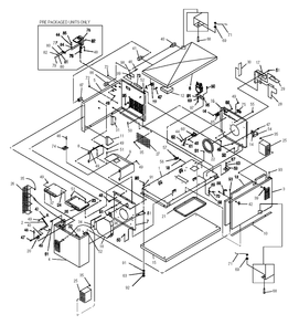 Enclosure 1 Diagram and Parts List for 0046753 (3981591 - 5694397)(2014) Generac Generator