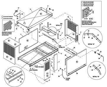 Ev Enclosure C2 Diagram and Parts List for QT04842ANAC (5949127 - 6327874)(2011) Generac Generator