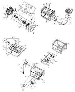 Part Location Diagram of 0H4140 Generac Fuel Tank,3250w Carb