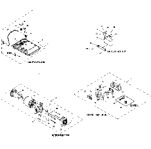 Maine sub assy Diagram and Parts List for GP6500-5940-1  Generac Generator