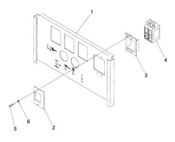 Circuit Breaker Diagram and Parts List for 4188-1  Generac Generator