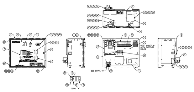 R-200c 1800 Rpm 2.4l Turbo Diagram and Parts List for QT03624ANAN (5308416 - 5326518)(2009) Generac Generator