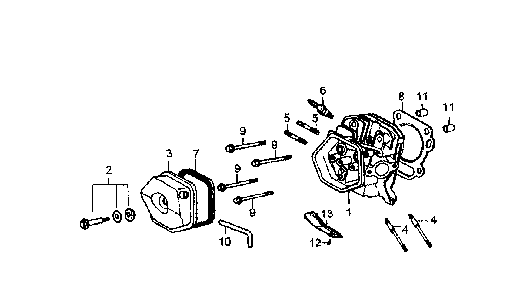 Part Location Diagram of 0J00620106 Generac Spark Plug