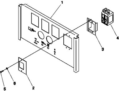 Ev Circuit Breaker Diagram and Parts List for 0044741 (3580728 - 3694588)(2014) Generac Generator