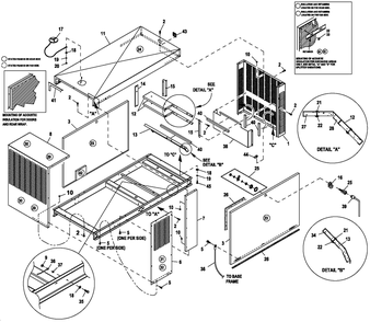 Ev Enclosure C2 2.4l G2 Turbo Diagram and Parts List for ET04524ANSX (7143448 - 9277352)(2014) Generac Generator