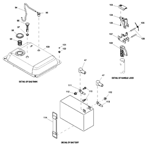 Ev Generator 410 Portable Xp (0j2386) Diagram and Parts List for XP8000 (6155516 - 6266543)(2011) Generac Generator