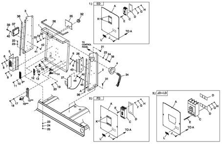 Cpl C3 H Control Diagram and Parts List for QT07068ANANA (5217447)(2008) Generac Generator