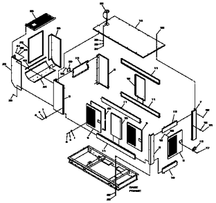 Compartment Diagram and Parts List for 0046261 (3622315)(2002) Generac Generator