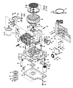 Engine Parts Diagram and Parts List for 6159-1  Generac Generator