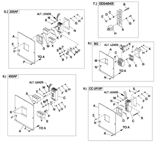 Cpl C2 And C4 Flex Hsb Diagram and Parts List for QT04524ANSY (5649706 - 5876247)(2010) Generac Generator