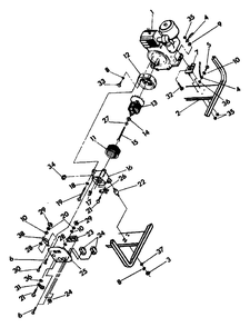 Generator Diagram and Parts List for S4000 (9460-0)(9460-0) Generac Generator
