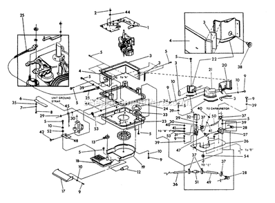 Sheet Metal Diagram and Parts List for AIR-COOLEDGEN  Generac Generator
