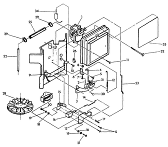 Carburetor Diagram and Parts List for 9677-0  Generac Generator