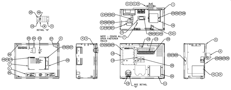 R-200 3600 Rpm Duratec Diagram and Parts List for QT06030ANSN (4361373 - 5017502)(2008) Generac Generator