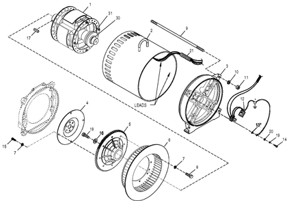 Part Location Diagram of 092980 Generac Screw Pphm M4-0.7 X 25