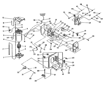 Alternator And Panel Diagram and Parts List for 0443-1  Generac Generator