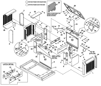 Ev Encl Aco Al Hsb Diagram and Parts List for 0049173 (4060531 - 4148058)(2005) Generac Generator
