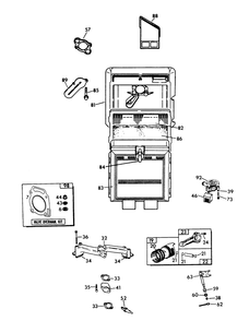 Part Location Diagram of 68554A Generac Governor Shaft Seal