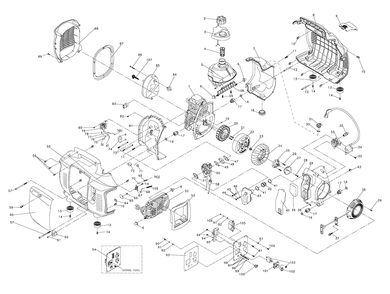 Fig-0 Diagram and Parts List for G0060670  Generac Generator