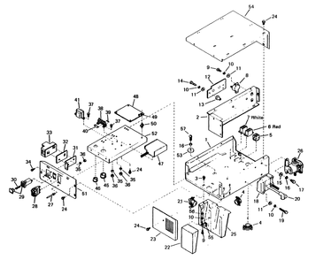 Part Location Diagram of 47215 Generac Coil, Ignition