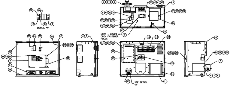 R-200 3600 Rpm 2.4l Diagram and Parts List for 0053100 (0307V21696 - 5006V21514)(2007) Generac Generator