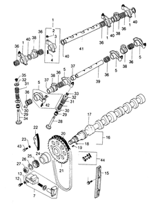 Valve System Diagram and Parts List for 8451-0  Generac Welder