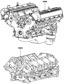 5.4l Gas Engine Service Engines Diagram and Parts List for QT08054ANSNA (5981037 - 5981038)(2010) Generac Generator