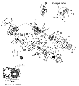 Xg410 Engine Trim (0h4034) Diagram and Parts List for XG6500 (5575851 - 6097187)(2010) Generac Generator